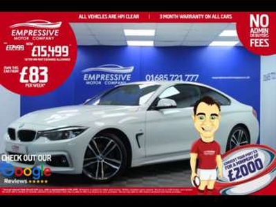 BMW, 4 Series 2017 420d [190] xDrive M Sport 2dr [Professional Media]