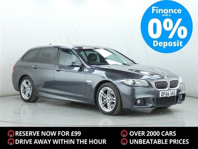 Used BMW 5 Series 2.0 520D M SPORT TOURING 5d 188 BHP in Cambridgeshire