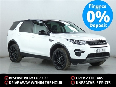 Used Land Rover Discovery Sport 2.0 TD4 HSE BLACK 5d 180 BHP in Cambridgeshire