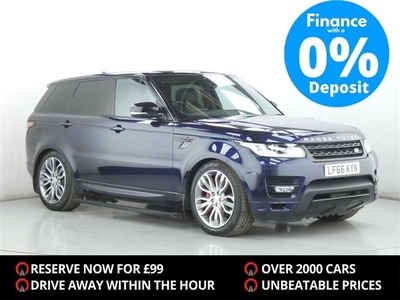 Used Land Rover Range Rover Sport 5.0 V8 AUTOBIOGRAPHY DYNAMIC 5d 503 BHP in Cambridgeshire
