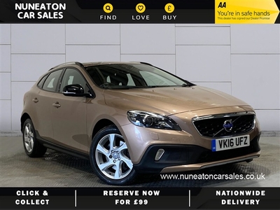 Used Volvo V40 D2 [120] Cross Country Lux Nav 5dr Geartronic in Nuneaton