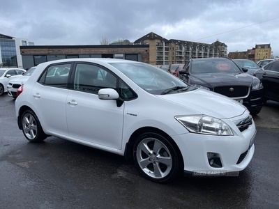 Used 2011 Toyota Auris 1.8 HYBRID T SPIRIT AUTO 5d 99 BHP ONLY COVERED 60657 ZERO TAX in Belfast