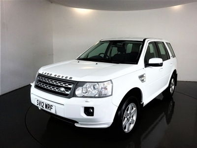 Used 2012 Land Rover Freelander 2.2 TD4 GS 5d-FINISHED IN FUJI WHITE WITH BLACK CLOTH UPHOLSTERY-CRUISE CONTROL-PARKING SENSORS-ALLO in Warrington