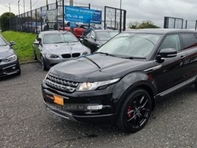 Used 2013 Land Rover Range Rover Evoque DIESEL HATCHBACK in Newtownards