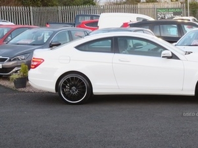 Used 2014 Mercedes-Benz C Class DIESEL COUPE in Coleraine