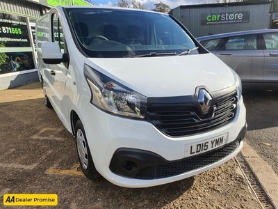 Used 2015 Renault Trafic 1.6 SL27 BUSINESS PLUS DCI S/R P/V 5d 115 BHP IN WHITE WITH 50,000 MILES AND 2 OWNERS FROM NEW, WITH in East Peckham