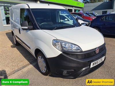 Used 2016 Fiat Doblo 1.2 16V MULTIJET 5d 90 BHP IN WHITE WITH 79,000 MILES AND A FULL SERVICE HISTORY, 3 OWNER FROM NEW, in East Peckham