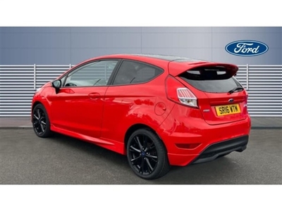 Used 2016 Ford Fiesta 1.0 EcoBoost 140 Zetec S Red 3dr in Martland Park