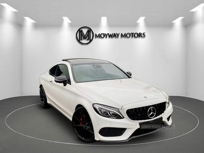 Used 2016 Mercedes-Benz C Class 2.1 C220d AMG Line (Premium Plus) G-Tronic+ Euro 6 (s/s) 2dr in Dungannon