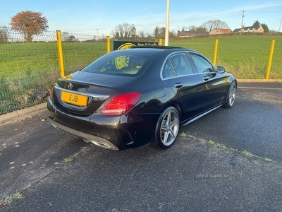 Used 2016 Mercedes-Benz C Class C220d AMG Line Glass Roof in Garvagh