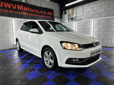 Used 2016 Volkswagen Polo 1.0 BlueMotion Tech Match Hatchback 5dr Petrol Manual Euro 6 (s/s) (60 ps) in Brentwood