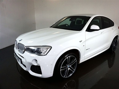 Used 2017 BMW X4 3.0 XDRIVE30D M SPORT 4d AUTO-2 OWNER CAR-FINISHED IN ALPINE WHITE WITH BLACK NEVADA LEATHER-20