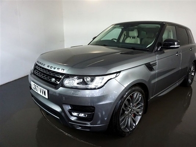 Used 2017 Land Rover Range Rover Sport 3.0 SDV6 HSE DYNAMIC 5d AUTO-2 OWNER CAR FINISHED IN CORRIS GREY-FIXED PANORAMIC GLASS ROOF-BLUETOOT in Warrington