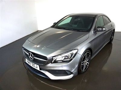 Used 2017 Mercedes-Benz CLA Class 2.1 CLA 220 D AMG LINE 4d AUTO-2 OWNER CAR FINISHED IN MOUNTAIN GREY WITH BLACK HALF LEATHER UPHOLST in Warrington