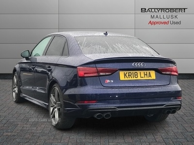 Used 2018 Audi A3 S3 TFSI Quattro Black Edition 4dr S Tronic in Newtownabbey