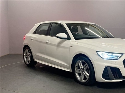 Used 2019 Audi A1 1.5 SPORTBACK TFSI S LINE 5d AUTO 148 BHP in