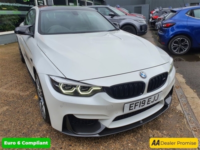 Used 2019 BMW 4 Series 3.0 M4 COMPETITION 2d 444 BHP IN WHITE ( MINERAL WHITE ) WITH 32,500 MILES AND A FULL SERVICE HISTOR in East Peckham