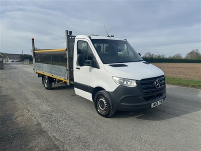 Used 2019 Mercedes-Benz Sprinter 2.1 316 CDI dropside tail lift 2dr Diesel Manual RWD L3 Euro 6 (163 ps) in Romford