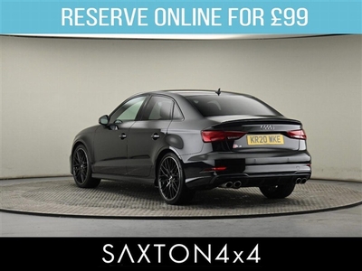 Used 2020 Audi S3 S3 TFSI 300 Quattro Black Edition 4dr S Tronic in Chelmsford