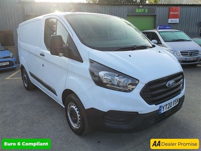 Used 2020 Ford Transit Custom 2.0 300 LEADER P/V ECOBLUE 104 BHP IN WHITE WITH 74,500 MILES AND A FULL SERVICE HISTORY, 1 OWNER FR in East Peckham
