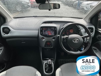 Used 2020 Toyota Aygo 1.0 VVT-i x-trend Hatchback 5dr Petrol Manual Euro 6 (Safety Sense) (71 ps) in Bury