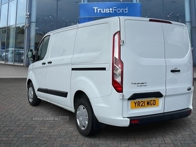 Used 2021 Ford Transit Custom 300 Trend L1 SWB FWD 2.0 EcoBlue 130ps Low Roof, AIR CON, FRONT+REAR PARKING SENSORS, APPLE CARPLAY in Newtownabbey