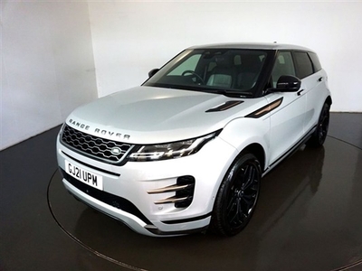 Used 2021 Land Rover Range Rover Evoque 1.5 R-DYNAMIC SE 5d AUTO 296 BHP-1 OWNER FROM NEW-FINISHED IN SEOUL PEARL SILVER-TWO TONE LEATHER-AU in Warrington