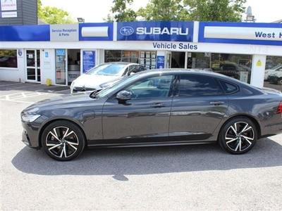 Used 2021 Volvo S90 2.0 RECHARGE T8 R-DESIGN AWD 4d 385 BHP in Farnborough