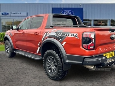 Used 2023 Ford Ranger Raptor AUTO 3.0 EcoBoost V6 292ps 4x4 Double Cab Pick Up, NO VAT in Ballymena