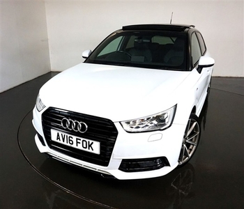 Used Audi A1 1.4 SPORTBACK TFSI BLACK EDITION 5d 148 BHP-2 OWNERS FROM NEW-REAR PARKING SENSORS-6 SPEED MANUAL-SA in Warrington