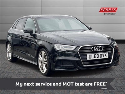 Used Audi A3 35 TFSI S Line 5dr S Tronic in Bolton