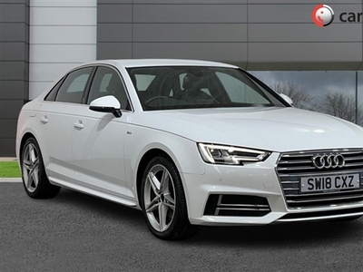 Used Audi A4 1.4 TFSI S LINE 4d 148 BHP Heated Front Seats, Park System Plus, LED Headlights, Audi Smartphone Int in