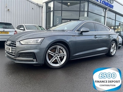 Used Audi A5 2.0 TFSI S line Sportback 5dr Petrol S Tronic quattro Euro 6 (s/s) (252 ps) in Bury