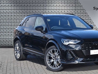 Used Audi Q3 45 TFSI e Black Edition 5dr S Tronic in Leicester