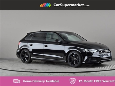 Used Audi S3 S3 TFSI Quattro Black Edition 5dr S Tronic in Hessle
