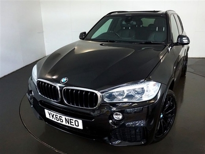 Used BMW X5 3.0 XDRIVE30D M SPORT 5d AUTO-2 OWNER CAR-FINISHED IN BLACK SAPPHIRE WITH BLACK DAKOTA LEATHER-7 SEA in Warrington