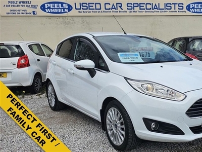 Used Ford Fiesta 1.0 TITANIUM * 5 DOOR * 99 BHP * WHITE * FIRST / FAMILY CAR in Morecambe