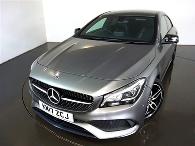Used Mercedes-Benz CLA Class 2.1 CLA 220 D AMG LINE 4d AUTO-2 OWNER CAR FINISHED IN MOUNTAIN GREY WITH BLACK HALF LEATHER UPHOLST in Warrington