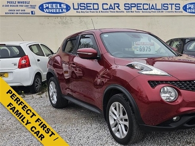 Used Nissan Juke 1.2 N-CONNECTA DIG-T * 5 DOOR * IDEAL FIRST / FAMILY CAR in Morecambe