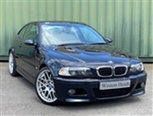 Used 2002 BMW M3 3.2i Coupe 2dr Petrol Manual Euro 3 (343 ps) in Newcastle-Under-Lyme