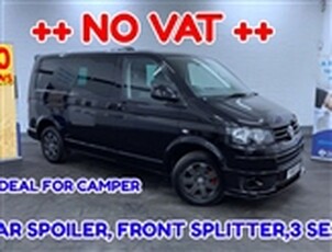 Used 2010 Volkswagen Transporter 2.0 T30 TDI KOMBI ++ NO VAT ++ PERFECT TO CAMPER ++ CARPETED, ALLOY WHEELS, 3 SEATS , REAR SPOILER, in Doncaster