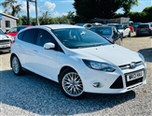 Used 2013 Ford Focus 1.0T EcoBoost Zetec Hatchback 5dr Petrol Manual Euro 5 (s/s) (125 ps) in Exeter