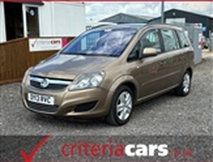 Used 2013 Vauxhall Zafira 1.6 EXCLUSIV in Ely