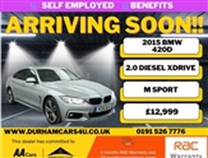 Used 2015 BMW 4 Series 2.0L 420D XDRIVE M SPORT GRAN COUPE 4d AUTO 188 BHP in Tyne and Wear