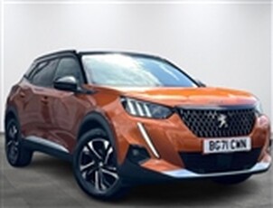 Used 2021 Peugeot 2008 1.2 Puretech Gt Suv 5dr Petrol Manual Euro 6 (s/s) (130 Ps) in Tamworth