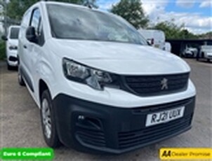 Used 2021 Peugeot Partner 1.5 BLUEHDI PROFESSIONAL L1 101 BHP AIRCON, MEDIA CONNECT, DUAL PASSENGER SEAT, ELECTRIC PACK, SIDE in London