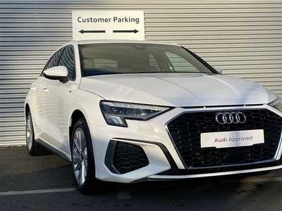 Used Audi A3 40 TFSI e S Line 5dr S Tronic [Tech Pro/17 Alloy] in Coventry