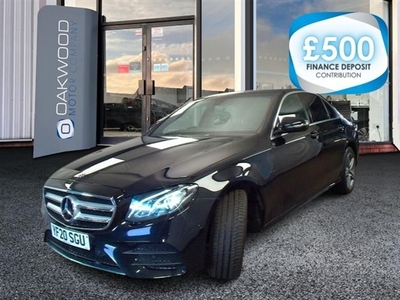 Used Mercedes-Benz E Class 2.0 E300de 13.5kWh AMG Line Saloon 4dr Diesel Plug-in Hybrid G-Tronic+ Euro 6 (s/s) (306 ps) in Bury