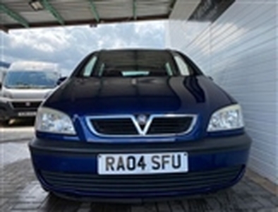 Used 2004 Vauxhall Zafira 1.6i Energy 5dr in North West