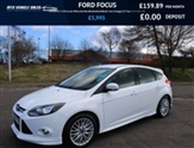 Used 2014 Ford Focus 1.0 ZETEC S 2014,Low Miles,Sat Nav,Bluetooth,DAB,Air Con,56mpg,£20 Tax,F.S.H Ulez OK in DUNDEE